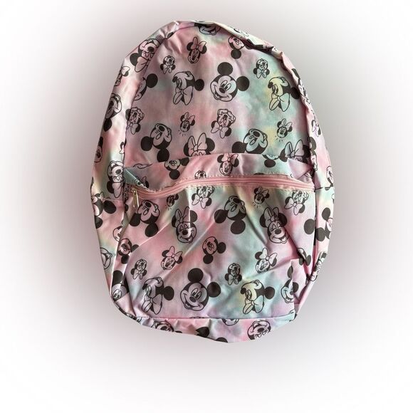 Nwt Minnie and Mickey Mouse Pastel Backpack - Picture 1 of 2